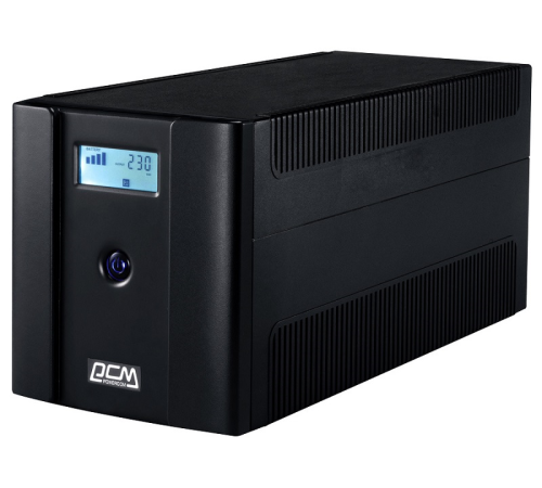 Источник бесперебойного питания Powercom Raptor, Line-Interactive, 1025VA/615W, Tower, 4xSchuko, LCD, USB (1107532) (RPT-1025AP-LCD) Источник бесперебойного питания Powercom Raptor, Line-Interactive, 1025VA/615W, Tower, 4xSchuko, LCD, USB (1107532) (RPT-1025AP-LCD)