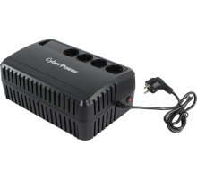 ИБП CyberPower BU850E, Line-Interactive, 850VA/425W, 4 Schuko розетки, Black, 0.2х0.15х0.2м., 5кг. CyberPower BU850E