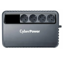 ИБП CyberPower BU1000E, Line-Interactive, 1000VA/600W, 4 Schuko розетки, Black, 0.4х0.3х0.3м., 7.8кг. CyberPower BU1000E
