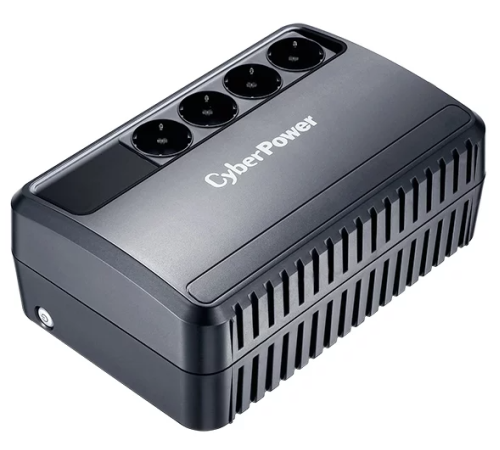 ИБП CyberPower BU1000E, Line-Interactive, 1000VA/600W, 4 Schuko розетки, Black, 0.4х0.3х0.3м., 7.8кг. CyberPower BU1000E