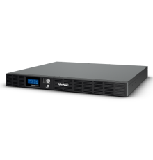 ИБП CyberPower OR1000ELCDRM1U, Rackmount, Line-Interactive, 1000VA/600W, 4+2IEC-320 С13 розетки, USB&Serial, RJ11/RJ45, SNMPslot, LCD дисплей, Black, 0.75х0.6х0.2м., 18кг. CyberPower OR1000ELCDRM1U