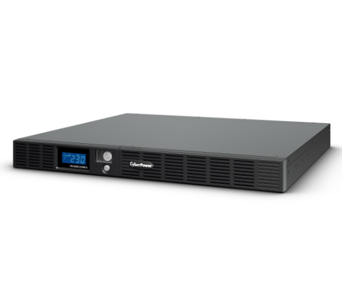 ИБП CyberPower OR1000ELCDRM1U, Rackmount, Line-Interactive, 1000VA/600W, 4+2IEC-320 С13 розетки, USB&Serial, RJ11/RJ45, SNMPslot, LCD дисплей, Black, 0.75х0.6х0.2м., 18кг. CyberPower OR1000ELCDRM1U
