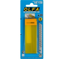 Лезвие Olfa OL-AB-10B 9мм лезв.10шт