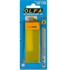 Лезвие Olfa OL-AB-10B 9мм лезв.10шт