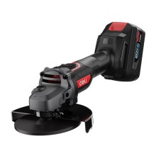 Угловая шлифмашина аккумуляторная Deli DC601, (2АКБ*4Ач + ЗУ, 20В, 115мм, М14, 3500/6000/8500об/мин, сумка)