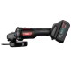 Угловая шлифмашина аккумуляторная Deli DC601, (2АКБ*4Ач + ЗУ, 20В, 115мм, М14, 3500/6000/8500об/мин, сумка)