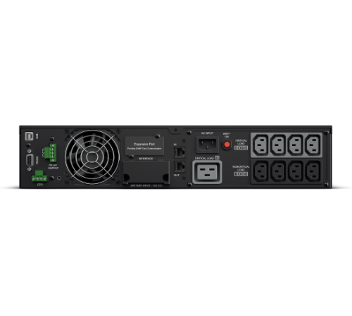 ИБП CyberPower OL2000ERTXL2U, Rackmount, Online, 2000VA/1800W, 8 IEC-320 С13, 1 IEC C19 розеток, USB&Serial, RJ11/RJ45, SNMPslot, LCD дисплей, Black, 0.5х0.8х0.2м., 38кг. CyberPower OL2000ERTXL2U ИБП CyberPower OL2000ERTXL2U, Rackmount, Online, 2000VA/1800W, 8 IEC-320 С13, 1 IEC C19 розеток, USB&Serial, RJ11/RJ45, SNMPslot, LCD дисплей, Black, 0.5х0.8х0.2м., 38кг. CyberPower OL2000ERTXL2U