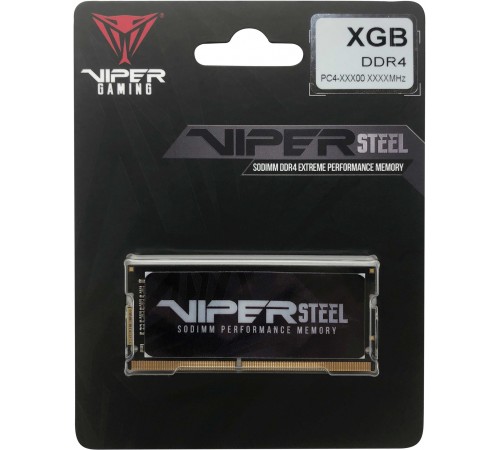 Память DDR4 32Gb 2400MHz Patriot PVS432G240C5S RTL PC4-19200 CL15 SO-DIMM 260-pin 1.25В
