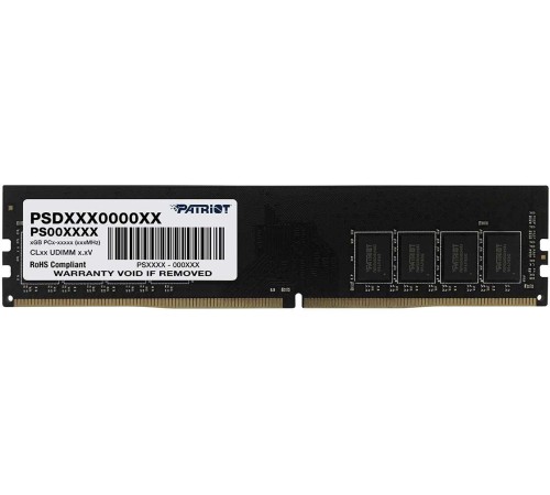 Память DDR4 16Gb 3200MHz Patriot PSD416G32002 RTL PC4-25600 CL22 DIMM 288-pin 1.2В single rank