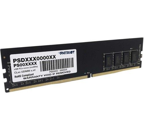 Память DDR4 16Gb 3200MHz Patriot PSD416G32002 RTL PC4-25600 CL22 DIMM 288-pin 1.2В single rank