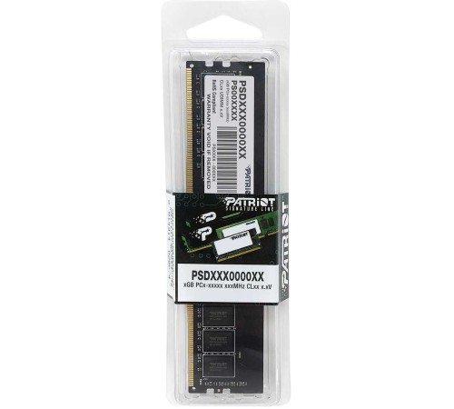 Память DDR4 16Gb 3200MHz Patriot PSD416G32002 RTL PC4-25600 CL22 DIMM 288-pin 1.2В single rank