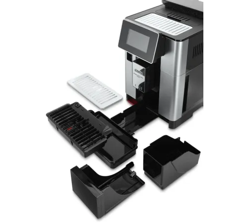 Кофемашина Delonghi ECAM610.55.SB 1450Вт черный/серебристый Кофемашина Delonghi ECAM610.55.SB 1450Вт черный/серебристый