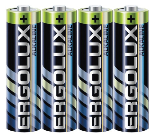 Батарея Ergolux Alkaline LR6 SR4 AA 2800mAh (4шт) спайка