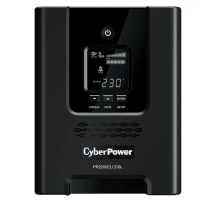 ИБП CyberPower PR2200ELCDSL, Line-Interactive, 2200VA/1980W, 8 IEC-320 С13, 1 IEC C19 розеток, USB&Serial, SNMPslot, LCD дисплей, Black, 0.5х0.6х0.3м., 28.4кг. CyberPower PR2200ELCDSL