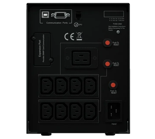 ИБП CyberPower PR2200ELCDSL, Line-Interactive, 2200VA/1980W, 8 IEC-320 С13, 1 IEC C19 розеток, USB&Serial, SNMPslot, LCD дисплей, Black, 0.5х0.6х0.3м., 28.4кг. CyberPower PR2200ELCDSL ИБП CyberPower PR2200ELCDSL, Line-Interactive, 2200VA/1980W, 8 IEC-320 С13, 1 IEC C19 розеток, USB&Serial, SNMPslot, LCD дисплей, Black, 0.5х0.6х0.3м., 28.4кг. CyberPower PR2200ELCDSL