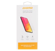 Защитное стекло для экрана Digma черный для Samsung Galaxy A52 2.5D 1шт. (DGG2SAA52A)