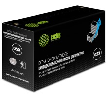 Картридж лазерный Cactus CS-CE505X-MPS CE505XX черный (13000стр.) для HP LaserJet P2050 /P2055 /P2055D/ P2055DN / P2055X