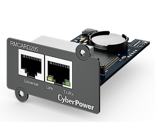 Карта удаленного управления для ИБП CyberPower RMCARD205 Карта удаленного управления для ИБП CyberPower RMCARD205