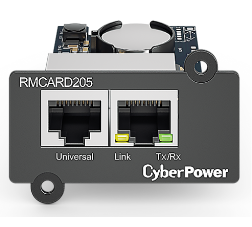 Карта удаленного управления для ИБП CyberPower RMCARD205 Карта удаленного управления для ИБП CyberPower RMCARD205