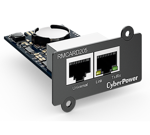 Карта удаленного управления для ИБП CyberPower RMCARD205 Карта удаленного управления для ИБП CyberPower RMCARD205