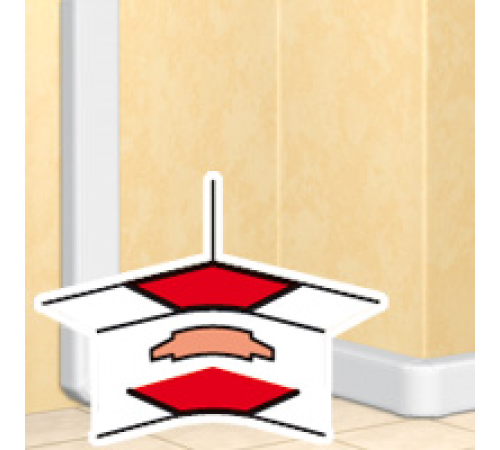 Угол внутренний 50х105 (010605)