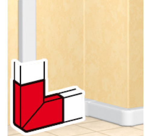 Угол плоский для 50х105 (010786)