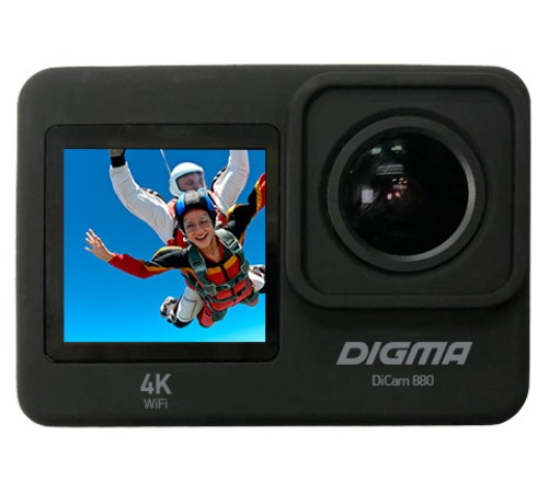 Экшн-камера Digma DiCam 880 черный Экшн-камера Digma DiCam 880 черный