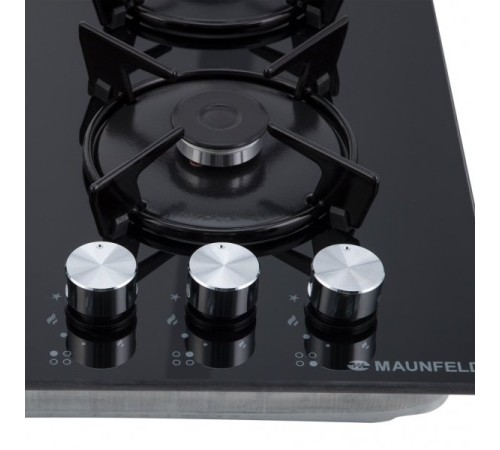 Газовая варочная поверхность Maunfeld EGHG.64.13STS-EB черный Газовая варочная поверхность Maunfeld EGHG.64.13STS-EB черный