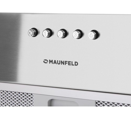Вытяжка встраиваемая Maunfeld Crosby Power 50 нержавеющая сталь управление: кнопочное (1 мотор)