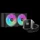 Система водяного охлаждения Deepcool Mystique 240 ARGB Soc-AM5/AM4/1151/1200/1700 черный 4-pin 36.49dB Al LCD 1543gr Ret (R-LX550-BKADSNC-G-1)