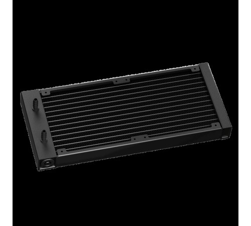 Система водяного охлаждения Deepcool Mystique 240 ARGB Soc-AM5/AM4/1151/1200/1700 черный 4-pin 36.49dB Al LCD 1543gr Ret (R-LX550-BKADSNC-G-1)