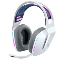 Наушники с микрофоном Logitech G733 белый накладные Radio оголовье (981-000883)
