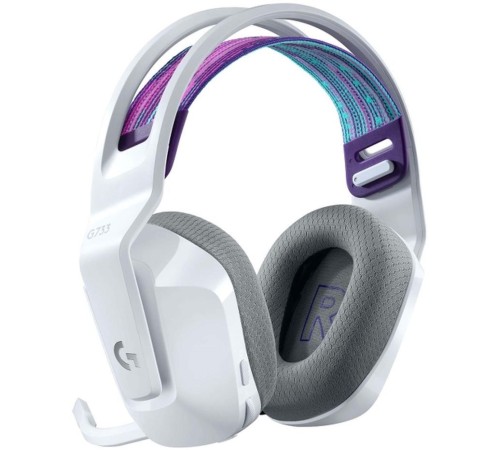 Наушники с микрофоном Logitech G733 белый накладные Radio оголовье (981-000883) Наушники с микрофоном Logitech G733 белый накладные Radio оголовье (981-000883)