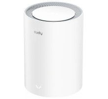 Маршрутизатор CUDY BE3600 Wi-Fi 7 Mesh Solution Gigabit Dual Band 1-Pack, Chipset Broadcom, 802.11be/ax/ac/a/b/g/n, 2882Mbps at 5GHz + 688Mbps at 2.4GHz, 3 x 10/100/1000Mbps Ports, Internal antennas, Zerotier/PPTP/L2TP/OpenVPN/WireGuard, MLO, MU-MIMO, Gue