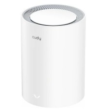 Маршрутизатор CUDY BE3600 Wi-Fi 7 Mesh Solution Gigabit Dual Band 1-Pack, Chipset Broadcom, 802.11be/ax/ac/a/b/g/n, 2882Mbps at 5GHz + 688Mbps at 2.4GHz, 3 x 10/100/1000Mbps Ports, Internal antennas, Zerotier/PPTP/L2TP/OpenVPN/WireGuard, MLO, MU-MIMO, Gue