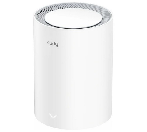 Маршрутизатор CUDY BE3600 Wi-Fi 7 Mesh Solution Gigabit Dual Band 1-Pack, Chipset Broadcom, 802.11be/ax/ac/a/b/g/n, 2882Mbps at 5GHz + 688Mbps at 2.4GHz, 3 x 10/100/1000Mbps Ports, Internal antennas, Zerotier/PPTP/L2TP/OpenVPN/WireGuard, MLO, MU-MIMO, Gue