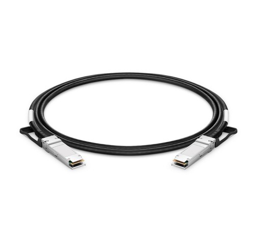 Кабель FiberTrade Кабель прямого подключения FT-QSFP28-CabP-AWG26-1 (100G, QSFP28, AWG26, 1м) (FT-QSFP28-CabP-AWG26-1)