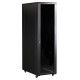 Шкаф коммутационный Lanmaster (TWT-CBB-42U-6X10-P1) 42U 600x1000мм пер.дв.перфор. задн.дв.перфор.2-хст. 2 бок.пан. 800кг черный IP20