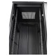 Шкаф коммутационный Lanmaster (TWT-CBB-42U-6X10-P1) 42U 600x1000мм пер.дв.перфор. задн.дв.перфор.2-хст. 2 бок.пан. 800кг черный IP20
