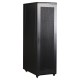 Шкаф коммутационный Lanmaster (TWT-CBB-42U-6X10-P1) 42U 600x1000мм пер.дв.перфор. задн.дв.перфор.2-хст. 2 бок.пан. 800кг черный IP20