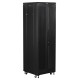 Шкаф коммутационный Lanmaster (TWT-CBB-42U-6X10-P1) 42U 600x1000мм пер.дв.перфор. задн.дв.перфор.2-хст. 2 бок.пан. 800кг черный IP20