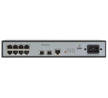 Управляемый коммутатор уровня 2, 8 портов 10/100/1000Base-T и 2 порта 100/1000BASE-X (SFP) (SNR-S2982G-8T)