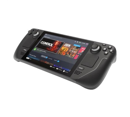 Игровая консоль VALVE Steam Deck OLED Handheld Gaming Console, 512GB SSD, 7.4" HDR OLED 90Hz Display, 6 nm AMD APU / Zen 2 4c/8t5 3.5GHz, Analog Sticks / HD Haptics, Wi-Fi 6E / BT v5.3, USB Type-C, Black | V004499-00 Игровая консоль VALVE Steam Deck OLED Handheld Gaming Console, 512GB SSD, 7.4" HDR OLED 90Hz Display, 6 nm AMD APU / Zen 2 4c/8t5 3.5GHz, Analog Sticks / HD Haptics, Wi-Fi 6E / BT v5.3, USB Type-C, Black | V004499-00