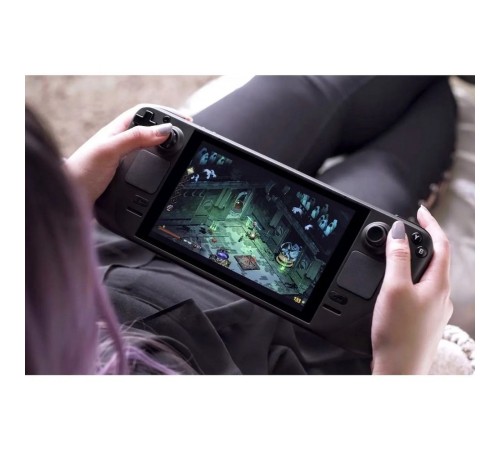 Игровая консоль VALVE Steam Deck OLED Handheld Gaming Console, 512GB SSD, 7.4" HDR OLED 90Hz Display, 6 nm AMD APU / Zen 2 4c/8t5 3.5GHz, Analog Sticks / HD Haptics, Wi-Fi 6E / BT v5.3, USB Type-C, Black | V004499-00 Игровая консоль VALVE Steam Deck OLED Handheld Gaming Console, 512GB SSD, 7.4" HDR OLED 90Hz Display, 6 nm AMD APU / Zen 2 4c/8t5 3.5GHz, Analog Sticks / HD Haptics, Wi-Fi 6E / BT v5.3, USB Type-C, Black | V004499-00