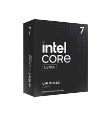 Центральный Процессор Intel Core Ultra 7 265KF BOX (Arrow Lake, C20(12EC/8PC)/T20, 3,3/5,5GHz, Without Graphics, L2 36Mb, Cache 30Mb, TDP 125/250W, S1851)