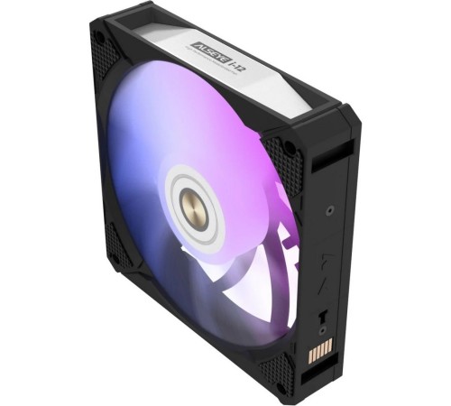 Вентилятор в корпус ALSEYE i12B-K10 черный, 1800 об/мин, 4 pin