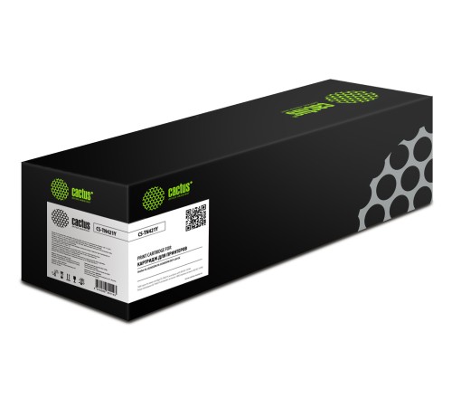 Картридж лазерный Cactus CS-TN421Y TN-421Y желтый (1800стр.) для Brother HL-L8260CDW/HL-L8360CDW/DCP-L8410CDW/MFC-L8690CDW/MFC-L8900CDW
