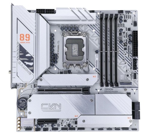 Материнская плата Colorful CVN Z890M GAMING FROZEN V20, RTL Материнская плата Colorful CVN Z890M GAMING FROZEN V20, RTL