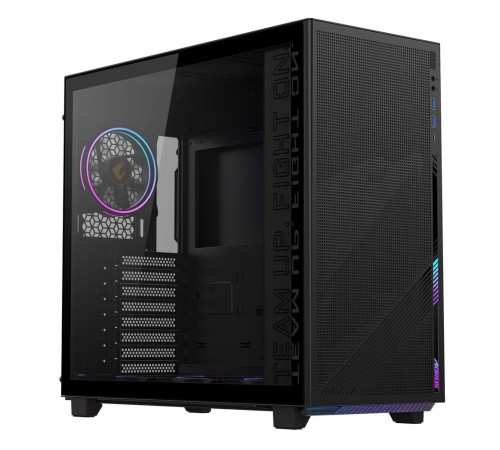 Корпус для ПК Gigabyte AORUS C400G MidTower, ATX, USB-C x1, USB 3.0 x2, Audio I/O, Black,TG