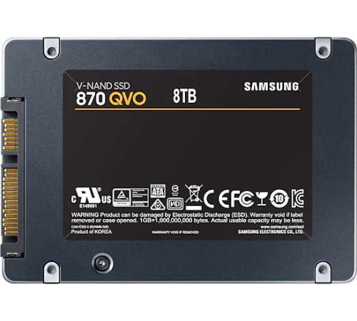 Твердотельный накопитель Samsung 870 QVO MZ-77Q8T0BW